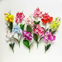 Umjetno cvijeće leptir cvijet orhideje umjetne biljke Kućni dekor za svatove