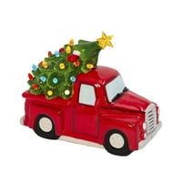 9.6-inčni osvijetljeni dolomitni kamion za odmor s božićnim drvcem