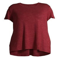 Jedinstvene ponude ženske plus veličine cvjetni elastični struk šifonska bluza