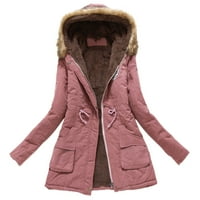 Rasprodaja ženskih jakni, zimski Ženski kaputi plus veličine, vjetrovke s kapuljačom, ženska i muška troslojna skijaška odijela za