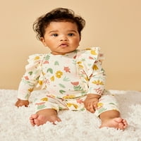 Mala zvijezda organska djevojčica Mi & Match romper paket poklon set, veličina novorođenčeta - mjeseci