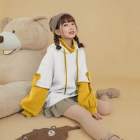 Ženska majica s kapuljačom s kapuljačom od smeđeg medvjeda, zimska majica s dugim rukavima, prilagođena torba, rasprodaja
