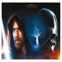 Ratovi zvijezda: Obi-Van Kenobi-umjetnički plakat na zidu, uokviren 22,375 34