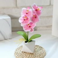 Imitacija phalaenopsis Bonsai dekoracije umjetni lonac za cvijeće vrtni dekor kuće