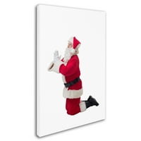 Zaštitni znak likovne umjetnosti 'Santa-Waying-14005' platno umjetnost Ed Wheeler