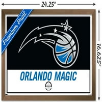 Orlando Magic - zidni poster s logotipom, 14.725 22.375