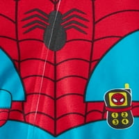 Spider-Man Baby Boy Microfleece pokrivač Sleeper Pidžama