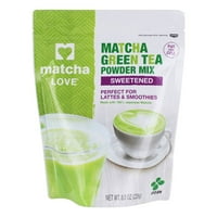Matcha love-Barista mješavina zelenog čaja u prahu, zaslađena, vrećica, oz - 226 g