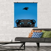 Carolina Panthers - S. Preston Mascot Sir Purr Wall Poster, 22.375 34
