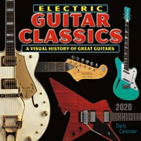 Klasika električne gitare: vizualna Povijest sjajnih gitara u dnevnom kalendaru u kutiji: izdavačka kuća nih
