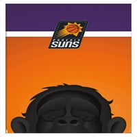 Phoeni Suns - S. Preston Mascot Gorilla Wall Poster, 14.725 22.375