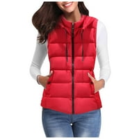 Ženski kaputi od$$$, casual pleteni kaput s otvorenim prednjim džepovima, Crveni, $ $ $