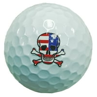 Markeri za golf loptice u crvenoj bijeloj i plavoj boji