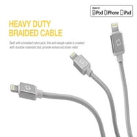 Cellet 10 'Lightning 8-pin za USB kabel za sinkronizaciju podataka za Apple iPad Mini iPad Air iPhone Pro Ma Pro Mini Pro Ma Pro