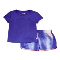 Set majica i kratkih hlača Avia Toddler Girls