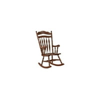 Tradicionalna stolica za ljuljanje sa streličastim naslonom Nostalgija, orah