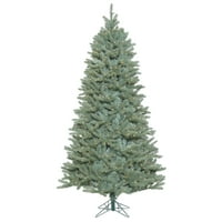 Tanko umjetno božićno drvce od 9,5 ' inča, Topla bijela LED svjetla