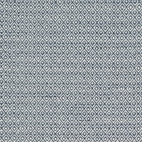 Geometrijski pamučni tepih od A-liste, tamnoplava boja slonovače, 2'3 11'7