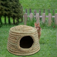 Ručno izrađeni krevet za kuniće sklonište za kućne ljubimce osamljeno gnijezdo igraonica Koliba srednje veličine