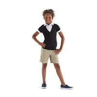 Francuske djevojke na tost plus školska uniforma košulja s kratkim rukavima, veličine 10-20