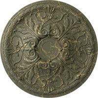 Stropni medaljon od 26 2 3, ručno oslikan pucketanje lješnjaka
