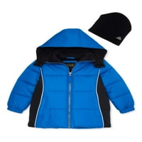 Ixtreme mališani kaput za zimsku jaknu s besplatnim poklon šeširom, dvodijelni set