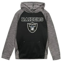 Las Vegas Raiders Boys 4- LS Fleece Hoodie 9k1bxfggc XXL18