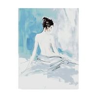 Zaštitni znak likovna umjetnost 'Nude I' Canvas Art by Anne Tavoletti