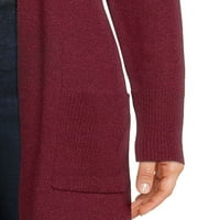 Vremena i Tru Women's Open Front Duster Cardigan