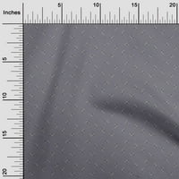 Jednobojna poliesterska tkanina od spandeksa u sivoj boji, apstraktni obrti, Ukrasna Tkanina s otiskom širine dvorišta