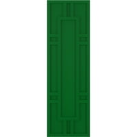 Ekena Millwork 12 W 41 H TRUE FIT PVC HASTINGS FIKSNI BILO TREBA, Viridian Green