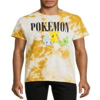 Pokemon muški i veliki muški lik majice grafički ispis