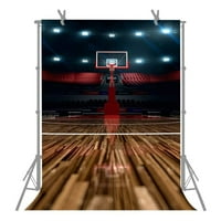Poliesterska pozadina za fotografije 5 ' 7 ' rekviziti za fotografije, vrhunsko košarkaško igralište