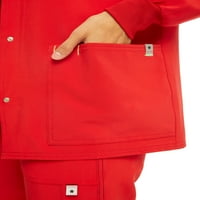 Ženska izolirana jakna od aktivne rastezljive etičke tkanine s prednjim zatvaračem od 941 do 403