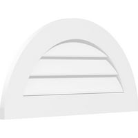 38 W 19 h Pola okrugle površinske montaže PVC Gable Oblub: Nefunkcionalan, W 3-1 2 W 1 P Standardni okvir