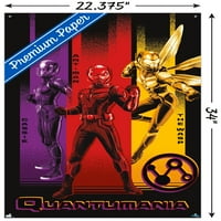 Ant-Man i osa: kvantumania-Trio zidni poster s gumbima, 22.375 34