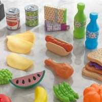 65-dijelni plastični set za igre za kuhinje za igre