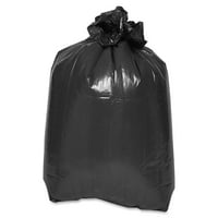 Posebna kupnja, 8404615, teške vreće za smeće niske gustoće, karton, Crna, galon