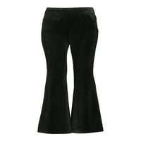 AVIA ženske hlače srednjeg porasta velura s elastičnim pojasom