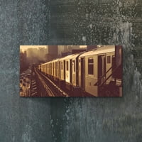 Zračeći grijač stakla-njujorška Podzemna željeznica