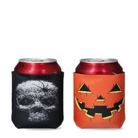 Muška Halloween Grafička majica i piće mogu hladnije poklon set, 3-pack, veličine S-3xl