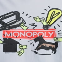 Grafička majica Monopoly Men and Big Men's Game