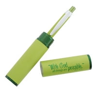 Sve je moguće, zeleno-Matej 19: poklon olovka u futroli