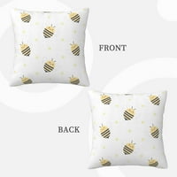 Crtane pčelinje jastučnice, krevet, kauč, pletene ukrasne jastučnice za dnevni boravak seoske kuće, 16916