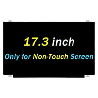 Zamjenski zaslon 17,3 za LCD zaslon od 9 do 793 do 71 inča s LED pločom i sklopom digitalizatora osjetljivim na dodir