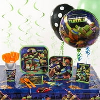 Nickelodeon tinejdžerski mutant Ninja kornjače Deluxe Party Pack