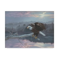 Zaštitni znak likovna umjetnost 'The Huron Eagle' platna umjetnost Rusty Frentner