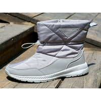 Ženske čizme za snijeg u donjem dijelu, plišane podstavljene čizme za snijeg, udobne tople cipele, čizme za hodanje po hladnom vremenu,