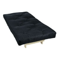 Reverzibilni futon madrac s hrpom, Dvostruka veličina - siva antilop