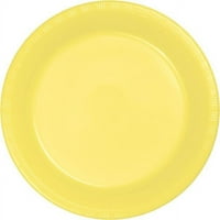 Obojeni Plastični tanjuri za večeru, 9